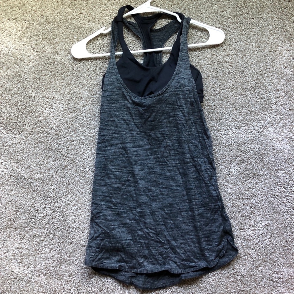 Two in one lululemon bra and tank